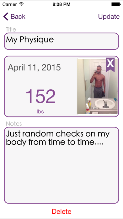 App screenshot