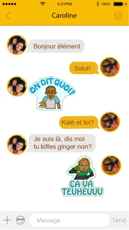 Game screenshot Ginger Messenger apk