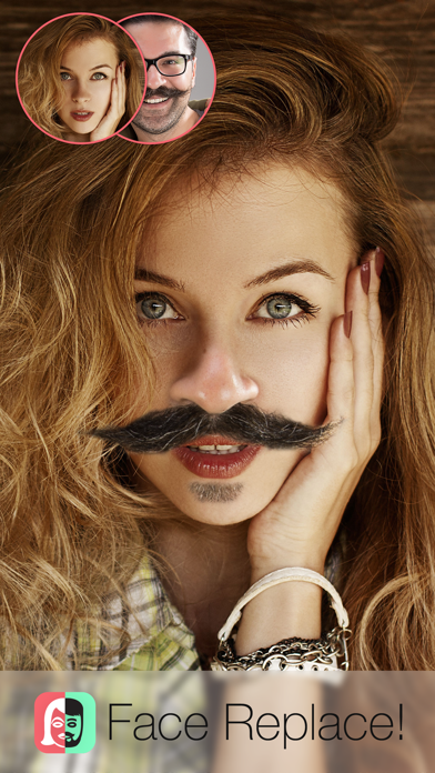 Screenshot #1 pour Face Replace! - Selfie Swap - Switch Your Head In Hole Photo Frame Templates