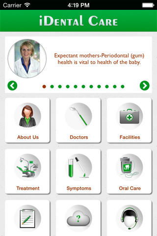 iDental Care App screenshot 2
