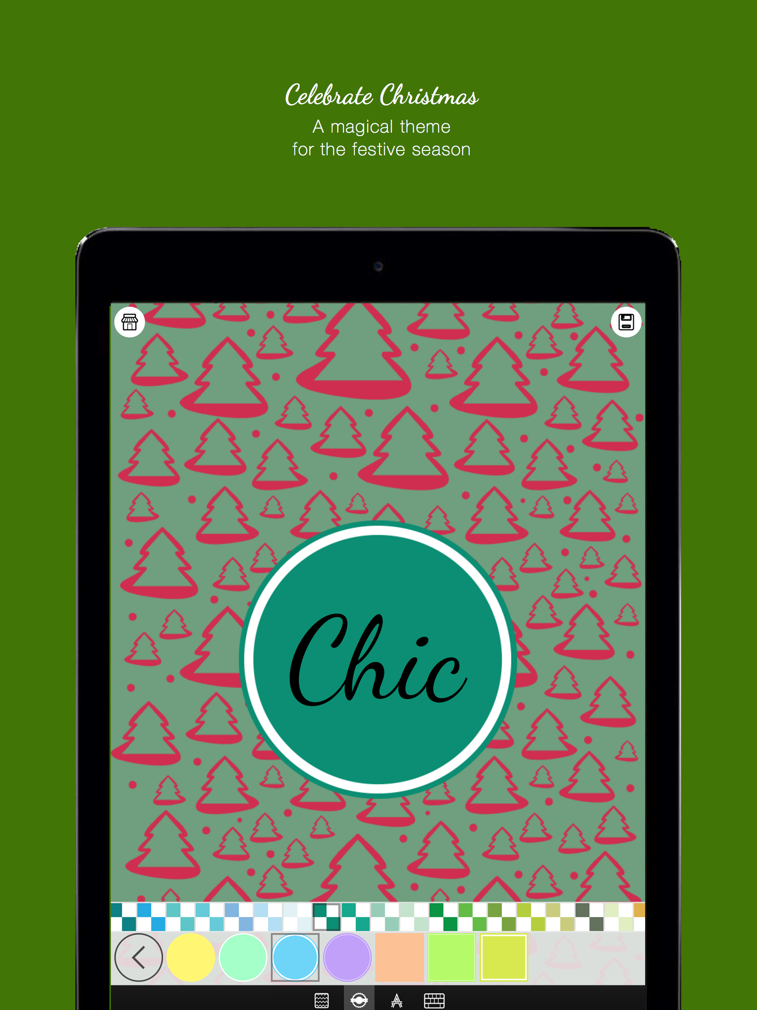 Monogram Chic FREE - Custom Wallpapers, DIY Backgrounds and Fashion Badges