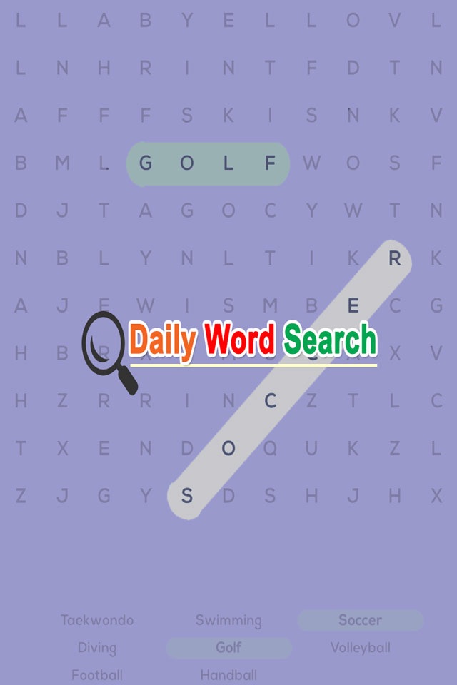 Daily Word Search ~ The best wordgame puzzle trivia by jetmom games for free screenshot 2