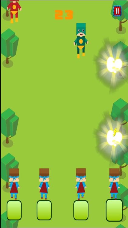 A Blockhead Superhero Villain Army FREE - Extreme Shooting War screenshot-3