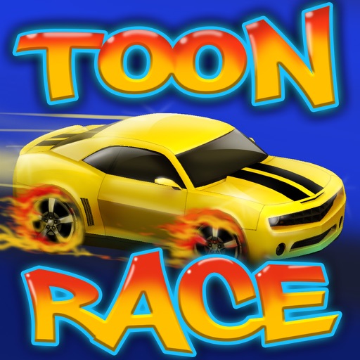 A Mini Toy Toon 3D Car Motor Racing Lightning Fast Auto Race Game icon