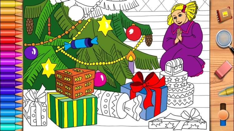 The Nutcracker and the Mouse King. Coloring book for children