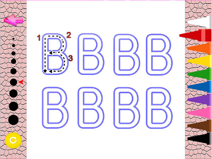 ABC writing alphabet 2