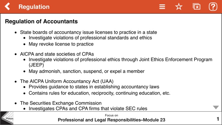 REG Notes Wiley CPA Exam Review Focus Notes On the Go Regulation By 