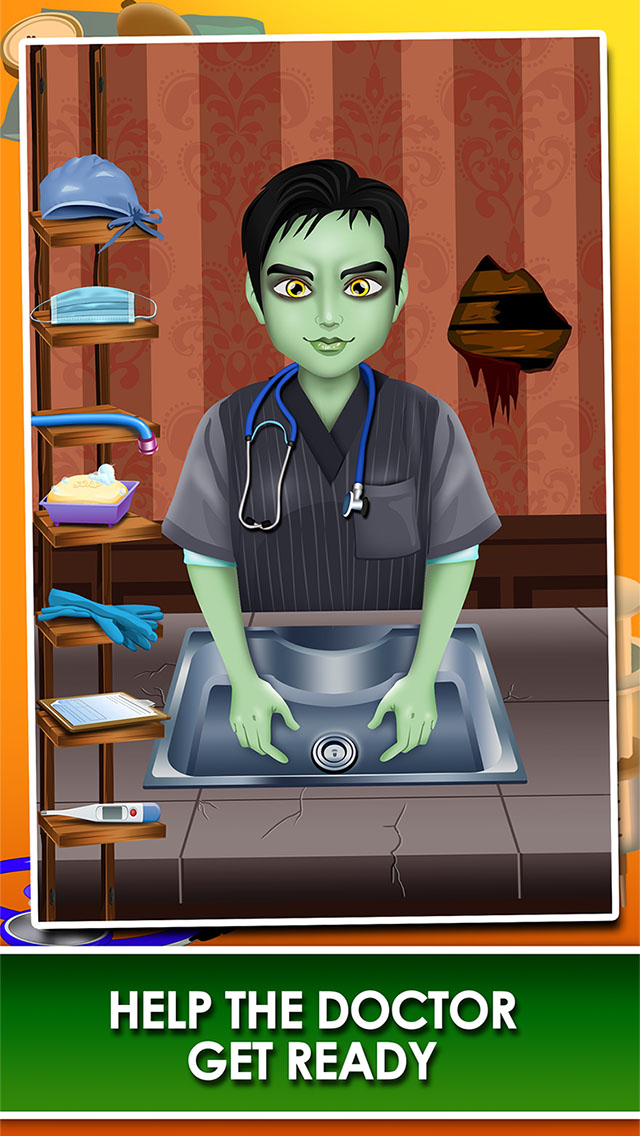 Monster Mommys Newborn Baby Doctor - my new girl salon and pregnancy make-up games for kids 2