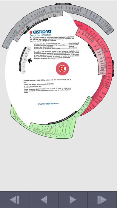 D2F Ductulator Screenshot 1