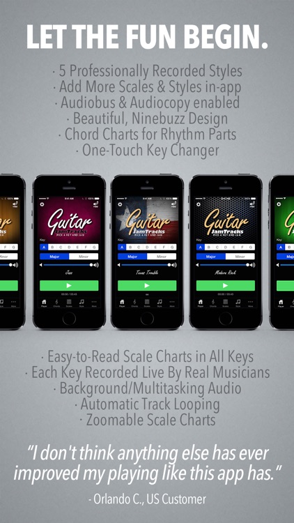 Guitar Jam Tracks - Scale Trainer & Practice Buddy screenshot-4