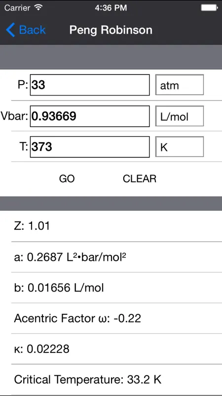 Chemical Engineering AppSuite HD screenshot 4 of 5