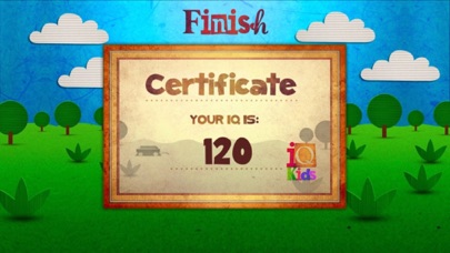 Screenshot #1 pour IQ Kids: test
