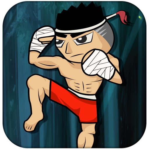 Kick Down Trees Challenge Ultimate Kickboxer Knockout Training pro by