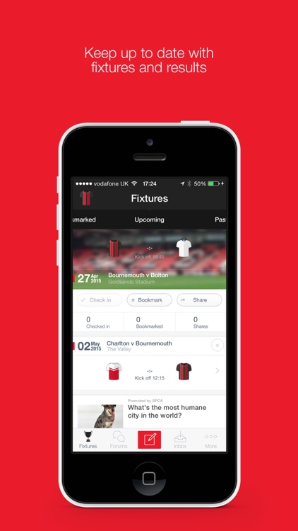Fan App for AFC Bournemouth