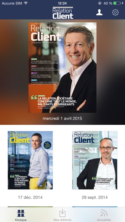 Relation Client mag