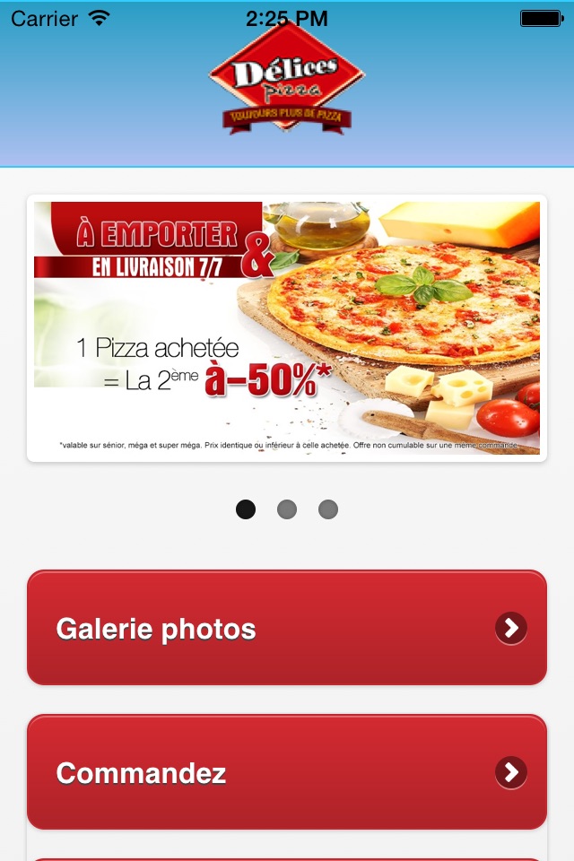 Delices Pizza 27 screenshot 2