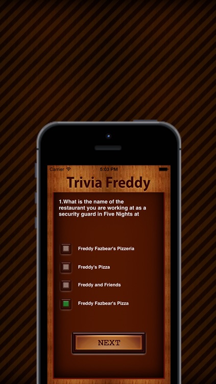 Trivia : Freddy & Friends