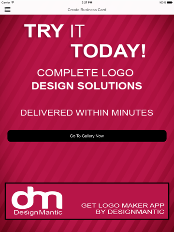Screenshot #4 pour Design Mantic - Business Card Maker