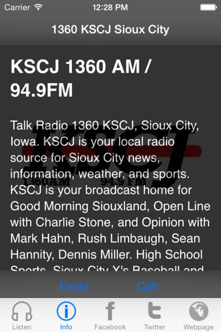 1360 KSCJ Sioux City screenshot 2