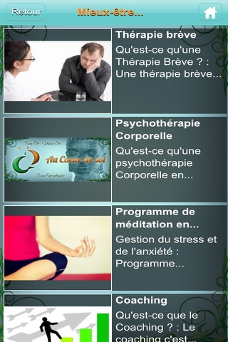 Espace Au coeur de Soi screenshot 2