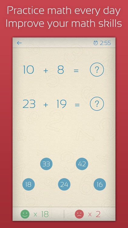 Math Practice 101: Addition, subtraction, multiplication, and division for kids screenshot-0