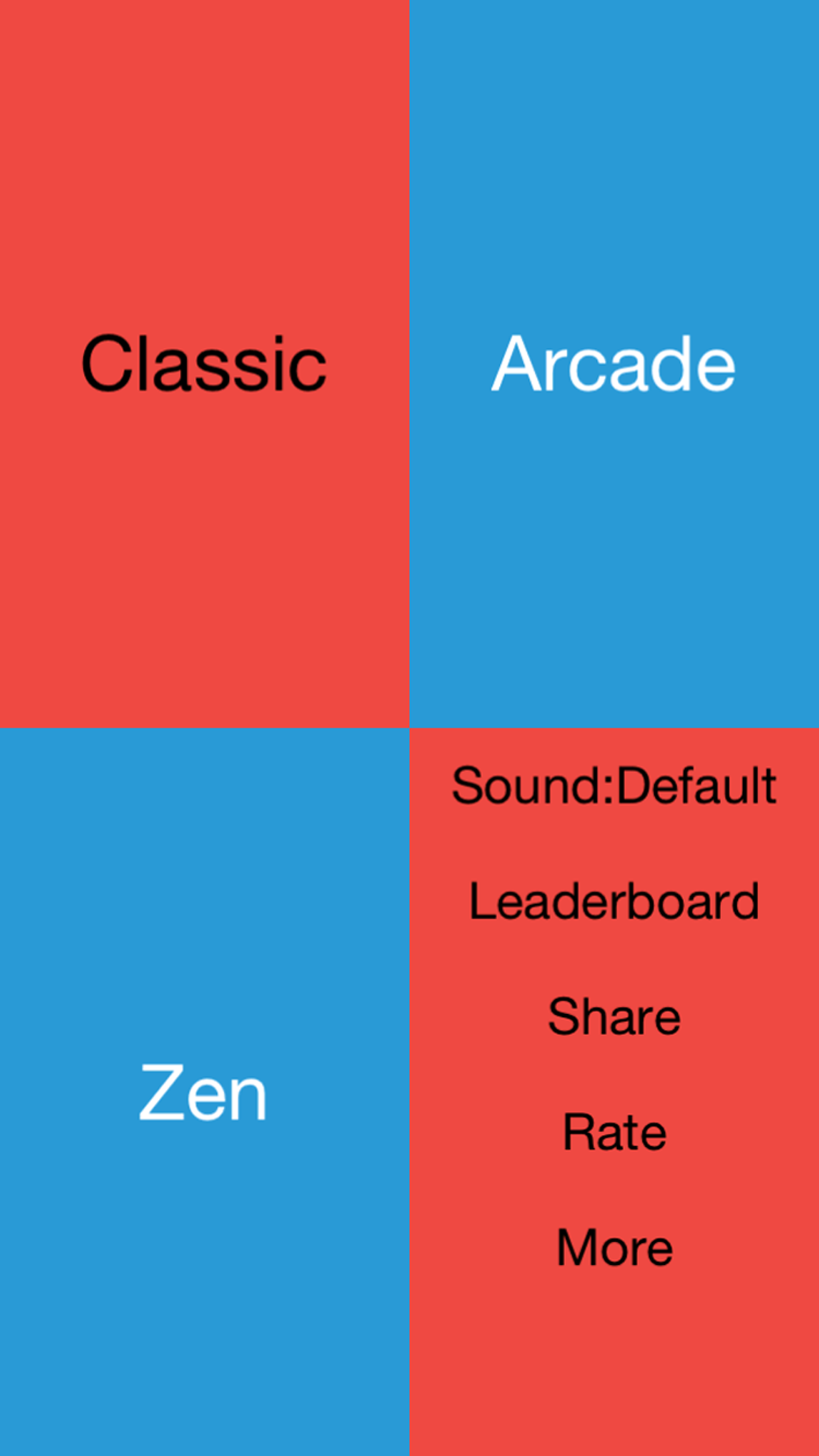 Red vs. Blue - Don't Tap Wrong The Color Tiles screenshot 4