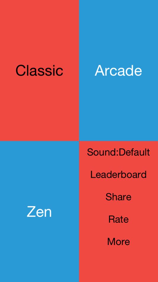 #4. Red vs. Blue - Don't Tap Wrong The Color Tiles (iOS) 由: 光耀 宁