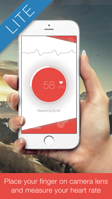 Screenshot #1 pour Heart Rate Plus LITE