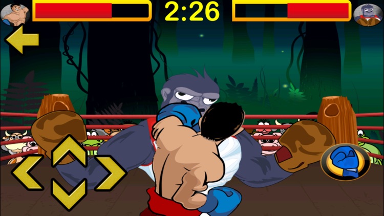 A Monkey Slap Boxing FREE - Jungle Animal Fight Challenge screenshot-3