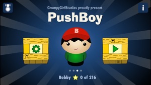 PushBoy - a Sokoban style puzzle game screenshot #1 for iPhone