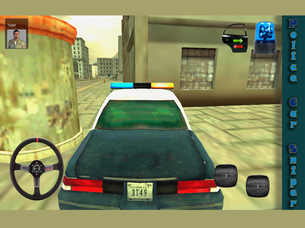 Police Car Sniper