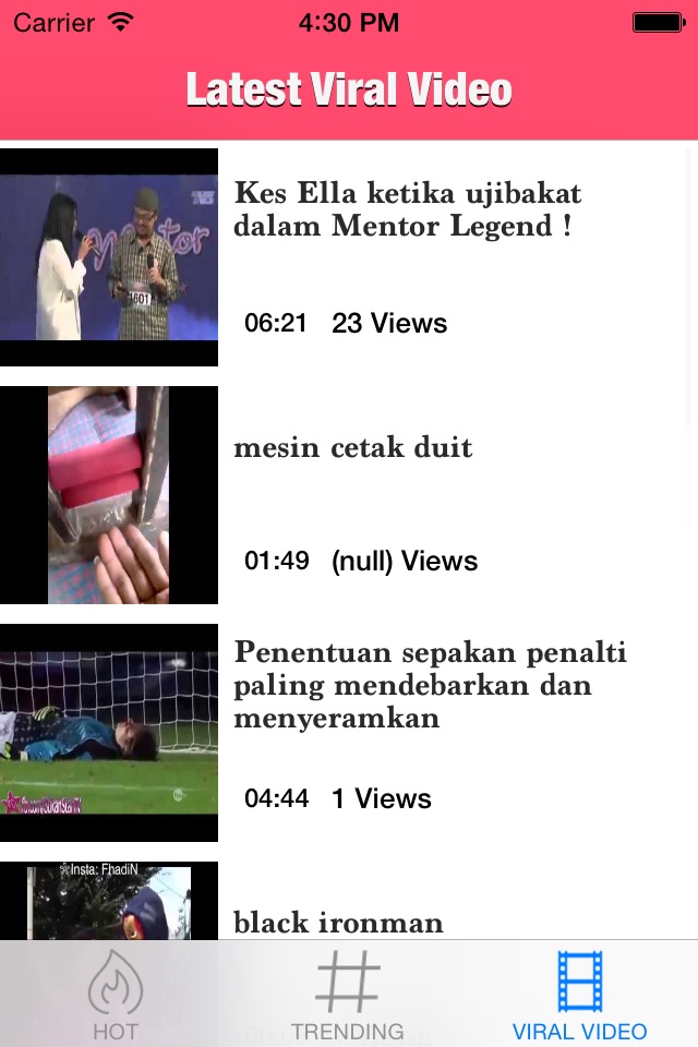 Viral Malaysia screenshot 2