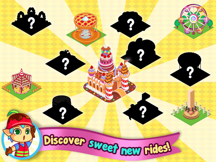 Candy Hills - Amusement Park Simulator Game