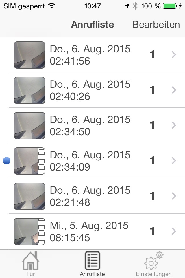 iPhone screenshot