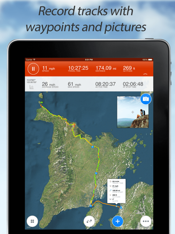 Screenshot #1 for Track Kit - GPS Tracker with offline maps