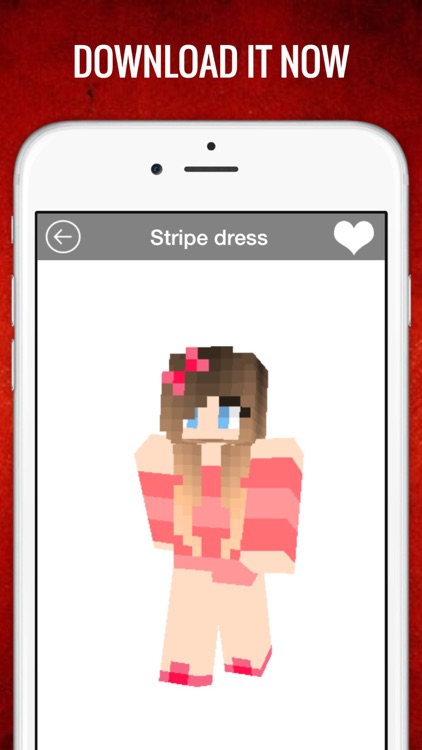 Girly skin for Minecraft PE FREE screenshot-3