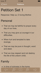 Novena to Our Lady of Perpetual Help screenshot