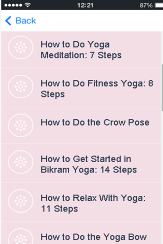Yoga Lessons - Learn Yoga Poses for Beginners screenshot 2