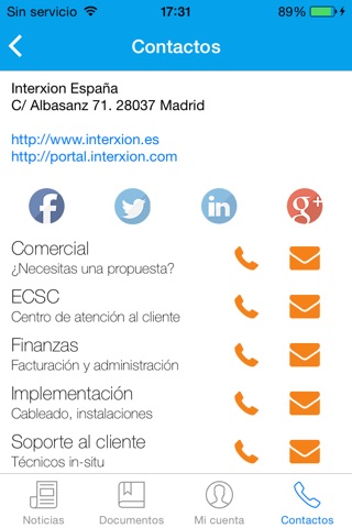 Interxion screenshot 4