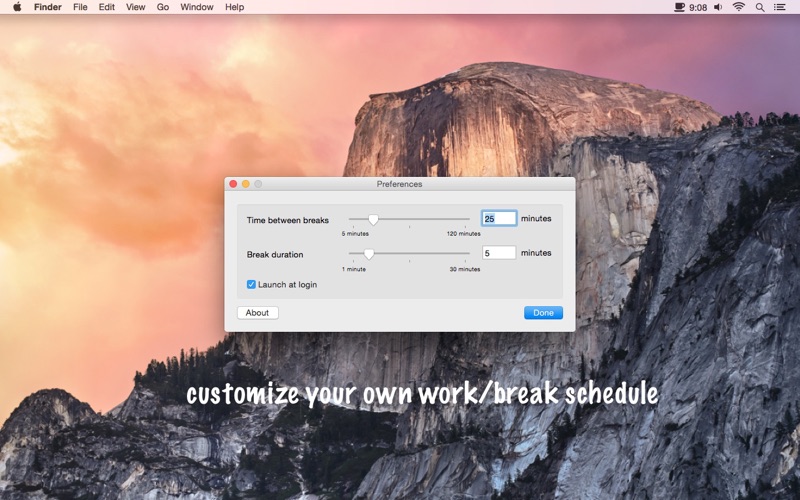 Screenshot #2 pour Take A Break, Please