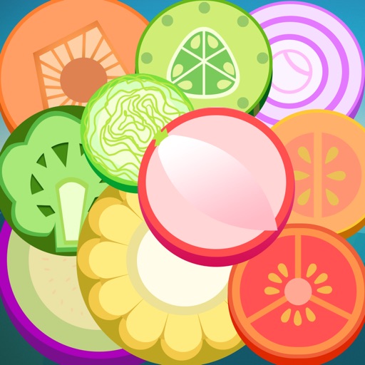 Cartoon Vegetables Jigsaw Puzzle Icon