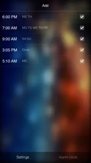 alarm clock widget iphone screenshot 4