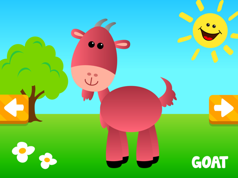 Animals For Babies & Toddlers iPad screenshot