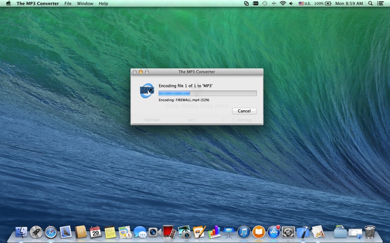 Screenshot #2 pour The MP3 Converter - a Lightweight MP3 Converter
