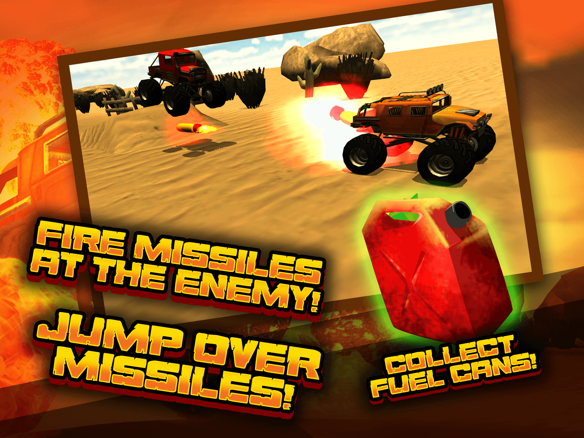 Monster Truck 3D ATV OffRoad Driving Crash Racing Sim Game screenshot 7