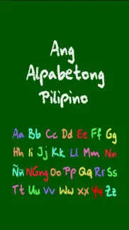 ang alpabetong pilipino free iphone screenshot 1