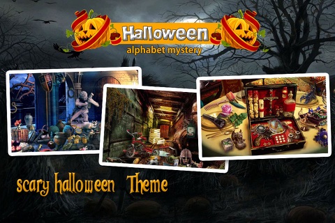 Halloween Alphabet Mystery Free - ABCD Learning with Hidden Objects screenshot 4