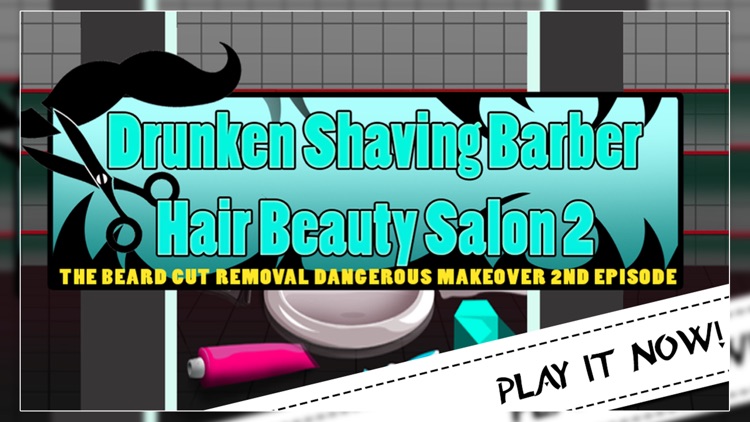 Drunken Shaving Barber Hair Beauty Salon 2 : The beard cut removal dangerous makeover 2nd episode - Free
