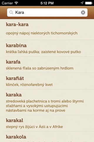 Veľký slovník cudzích slov screenshot 3