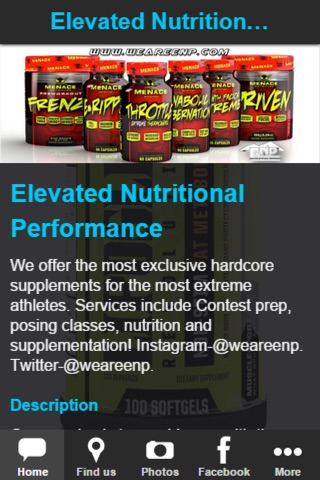 ElevatedNutritionalPerformance screenshot 2